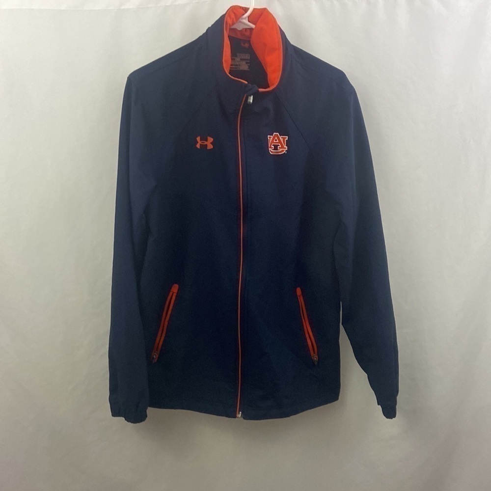 Auburn University Tigers Under Armour Size Medium Loose Full Zip Mens Jacket - Picture 8 of 8